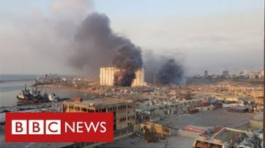 Wide explosion rips thru Lebanese capital Beirut – BBC News