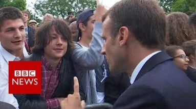 Macron tells teen to call him ‘Mr President’ – BBC Data