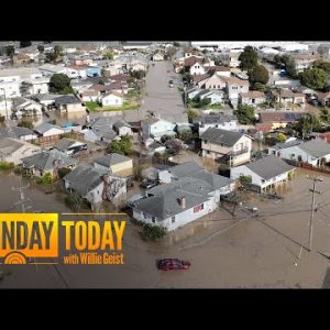 Catastrophic flooding in California places millions at possibility