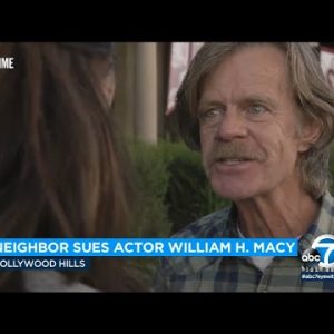 William H. Macy sued by neighbor who says actor chopped, slay a total lot of of his wholesome bushes
