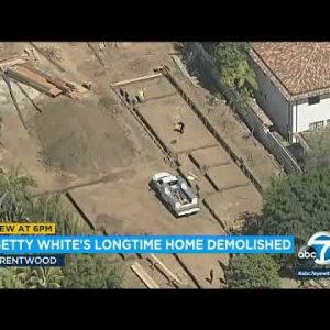 Betty White’s frail Brentwood dwelling used to be demolished months after promoting for $10.6M