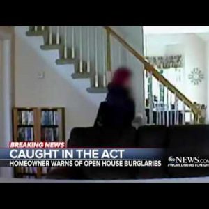 Nanny cam catches alleged thief within the act during a realtor’s launch house